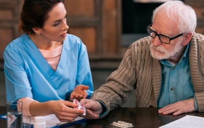 Admission within the hour with a  physicians order